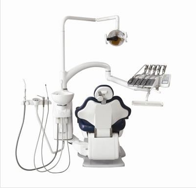 Adjustable Head Dental Chair Unit , Dental Chair Equipment Easy Cleaning