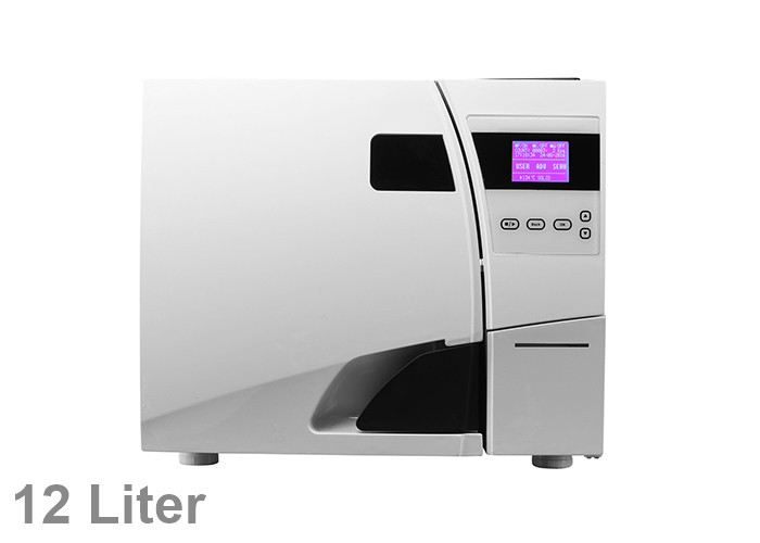 Class B 12 Liter Double Lock Autoclave Sterilizer For Tattoo Shops