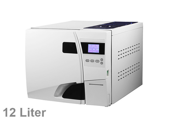 Front loading 12 Liter Autoclave Tattoo Sterilizer System Efficient Quick